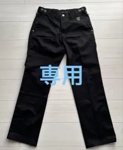 EDWIN GOLF エドウィンゴルフ　メンズ　パンツ　アジャスター付　黒