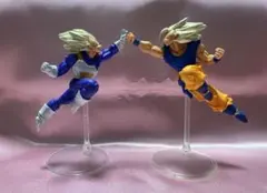 ① ドラゴンボールZ 孫悟空 ベジータ 超サイヤ人セット HGシリーズ 13