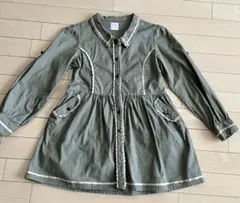 アクシーズファムkidシャツワンピ140