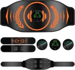 新品！！EMS 腹筋ベルト&腕ベルト 男女　8種モード 25段階強度
