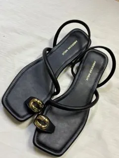 AMERICAN HOLIC トングサンダル ブラック　Lのサムネイル