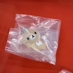 リラックマ コリラックマ クリアマスコットチャーム めじるしアクセサリー ガチャ