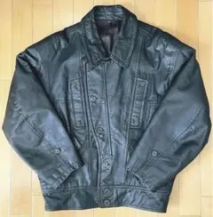 【オススメ】80〜90s  レザージャケット　古着ヴィンテージ　羊革　　値下げ◎