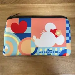 ディズニーアンバサダーホテル　ミニーマウスルーム宿泊者限定非売品ポーチ