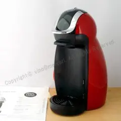 【未使用】ネスカフェ ドルチェグスト ジェニオアイ チェリーレッドMD9747S Amazon | ネスカフェ ドルチェグスト ワインレッド ジェニオ
