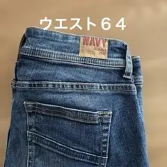Navy Jeans ダークブルー スリムフィット 29