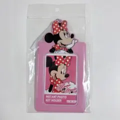 ミニー　フォトキーホルダー　カードホルダー