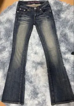 ブーツカットデニムフレアデニム ヴィンテージ y2k平成ローライズ