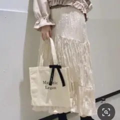 【8/16まで】MAJESTIC LEGON ワッシャー加工 ロングスカートのサムネイル