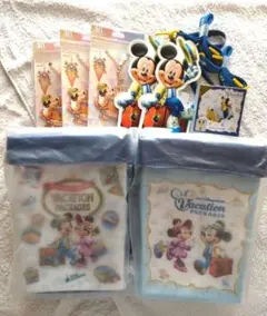 バケーションパッケージ　ポップコーンケース・バックチャーム・トミカ・パスケース