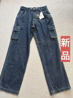 【新品】airwalk デニムパンツ Lサイズ ダークブルーのサムネイル