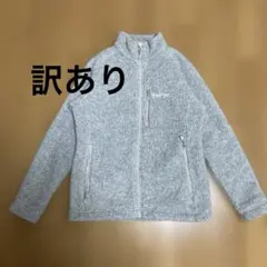 mont-bell フリースジャケット グレー　クリマプラス訳ありM