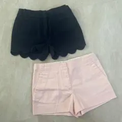 未使用品あり！jcrew ショートパンツ　2点セット　120
