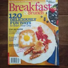 Breakfast & Brunch 120レシピ特集号（洋書）