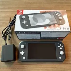 Nintendo Switch Lite グレー 本体 ACアダプター付き