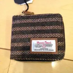 ハリスツイード お財布 ボーダーのサムネイル