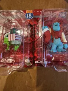 Disney クリスマスオーナメント　ハッピーくじ　サリー　マイク