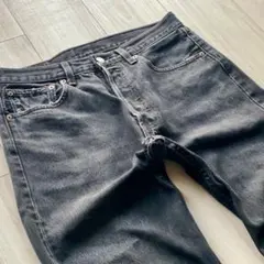かなり良い色落ちのブラック！ヒゲ！90s Levi’s 501 USA製 W32