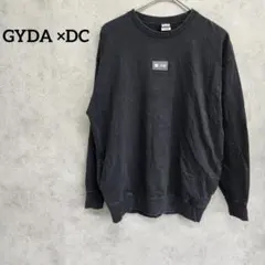 GYDA ×DC　コラボ　スウェット　ジェイダ　オーバーサイズ　黒　ブラック