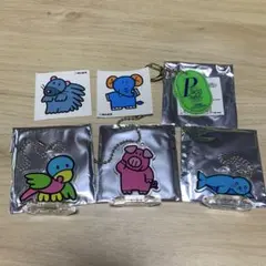 たべっ子どうぶつのキャラクター アクリルキーホルダーセット
