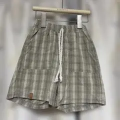 SALE◾︎130) kokokids check half pants 韓国