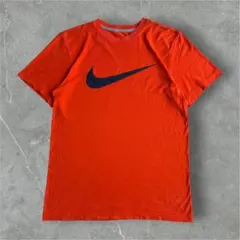 NIKE Tシャツ 円堂守 ビッグ スウォッシュ デカロゴ city Y2K