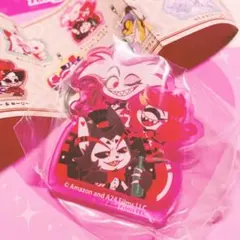 ハズビンホテル カプセルトイ アクリルキーホルダー エンジェル ニフティ ハスク