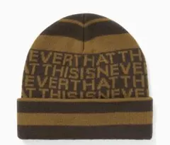 thisisneverthatニット帽