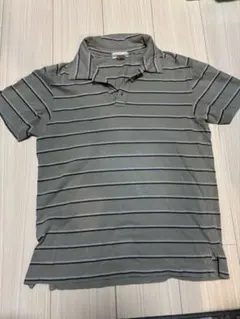 90s old gap ポロシャツ ボーダー カーキ メンズ sのサムネイル