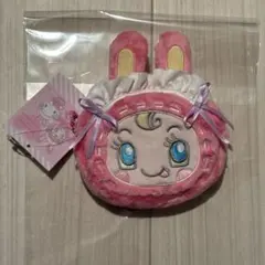 メゾピアノ× サンリオキャラクターズ フェイス形ポーチ　ハローキティ　サンリオ