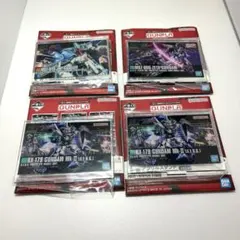 機動戦士ガンダム ガンプラ 2024 一番くじ I賞 アクリルスタンド 4点