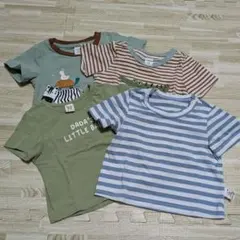 SHEINベビー 半袖Tシャツ 4枚セット 6-9M