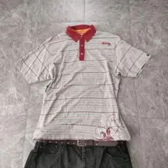 billabong border polo shirt y2k　yのサムネイル