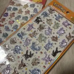 【韓国限定】【新品未開封】ポケモン 正規品3Dシール2種セット即購入〇即発送〇