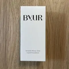 BYUR セラムフィットスキニーグローリキッドファンデーション 21 パフ付き
