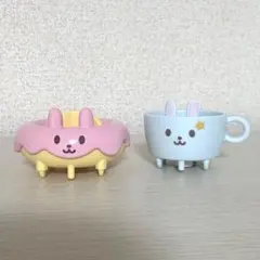 シルバニアファミリー　うさぎドーナツ　2個セット