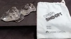 SASAKI CRYSTAL スヌーピー クリスタル