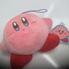 【新品タグ付き】小さなカービィーぬいぐるみ　 ストラップ用ひもあり