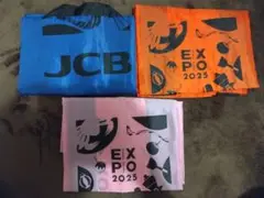 新品EXPO2025 大阪関西万博 はっぴ 法被 3枚　 赤+青+ピンク