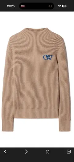 新品タグ付 Off-White 23AW ヴァージル期 KNIT オフホワイトのサムネイル