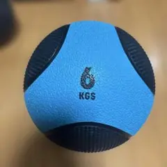 6kg バイカラー ラバーウェイトボール