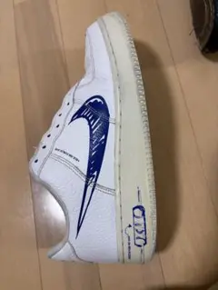 Nike Air Force 1 スケッチ　ホワイト/ブルー