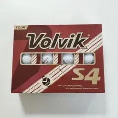 未使用品　ボルビック ゴルフボール S4 FOUCUS 外箱に傷破れ有　１ダース