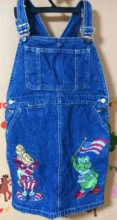 ヒステリックミニ　サロペットスカート　140