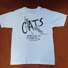 CATS キャッツ Tシャツ Mサイズ 白