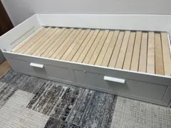 引取り限定☆IKEA ブリムネス　デイベッド　引き出し付きベッド　収納付きベッド