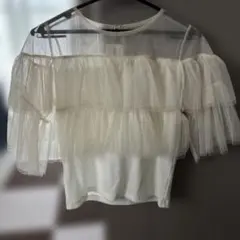アズノウアズピンキーチュールTシャツのサムネイル
