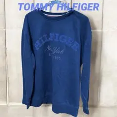 【極美品】TOMMY HILFIGER トレーナー ネイビー XL ユニセックス
