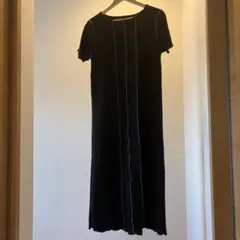 mietta 半袖カットソーワンピース F ブラック　　試着のみ美品です！のサムネイル