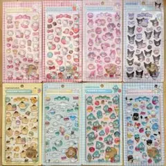 第2弾 8枚セット サンリオ ボンボンドロップシール